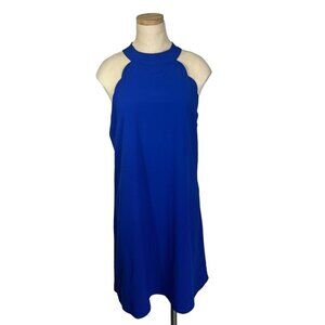 50% off! Altar'd State Women's dress M blue a line high neck mini